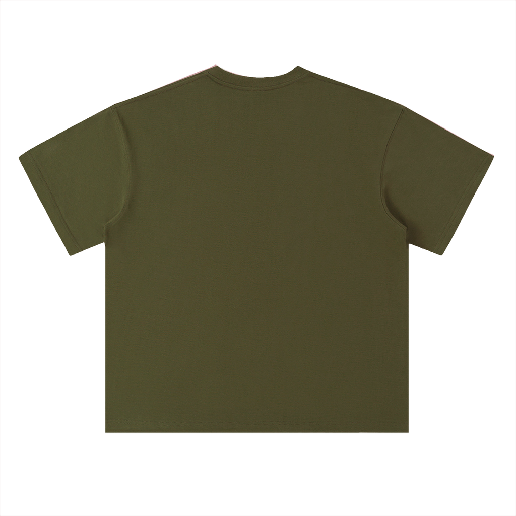 Monagram Heavyweight Drop Shoulder Cotton Tee