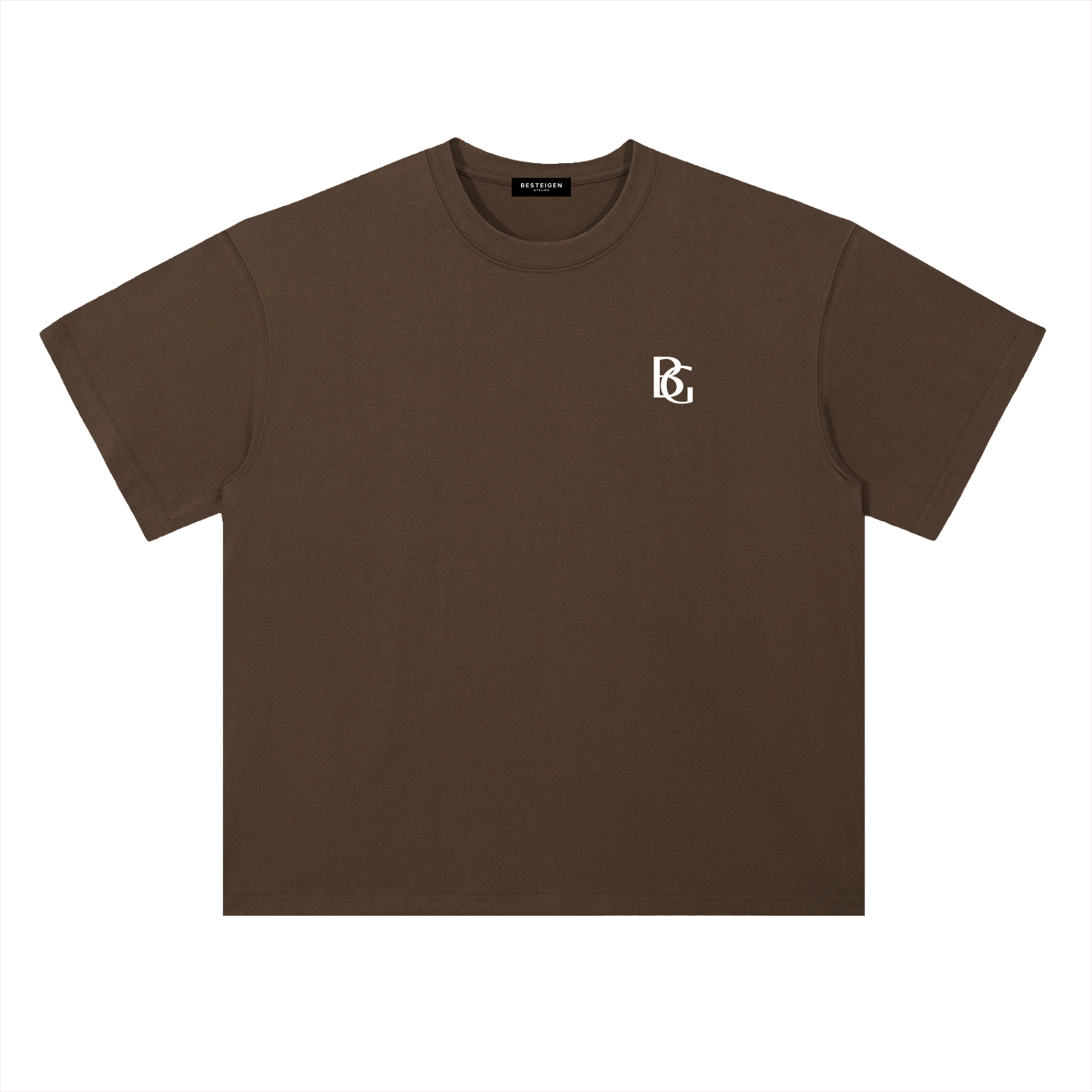 Monagram Heavyweight Drop Shoulder Cotton Tee