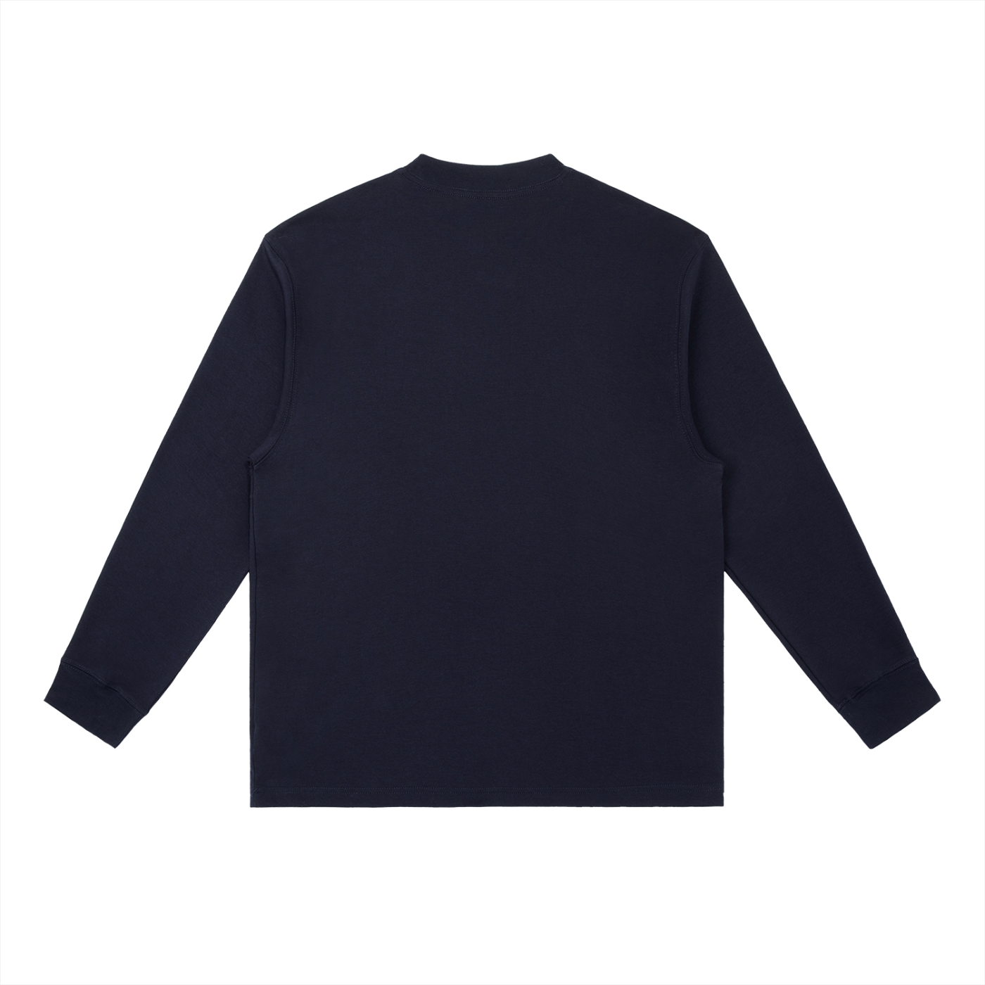 Essential Signature Crewneck Long-Sleeve Tee