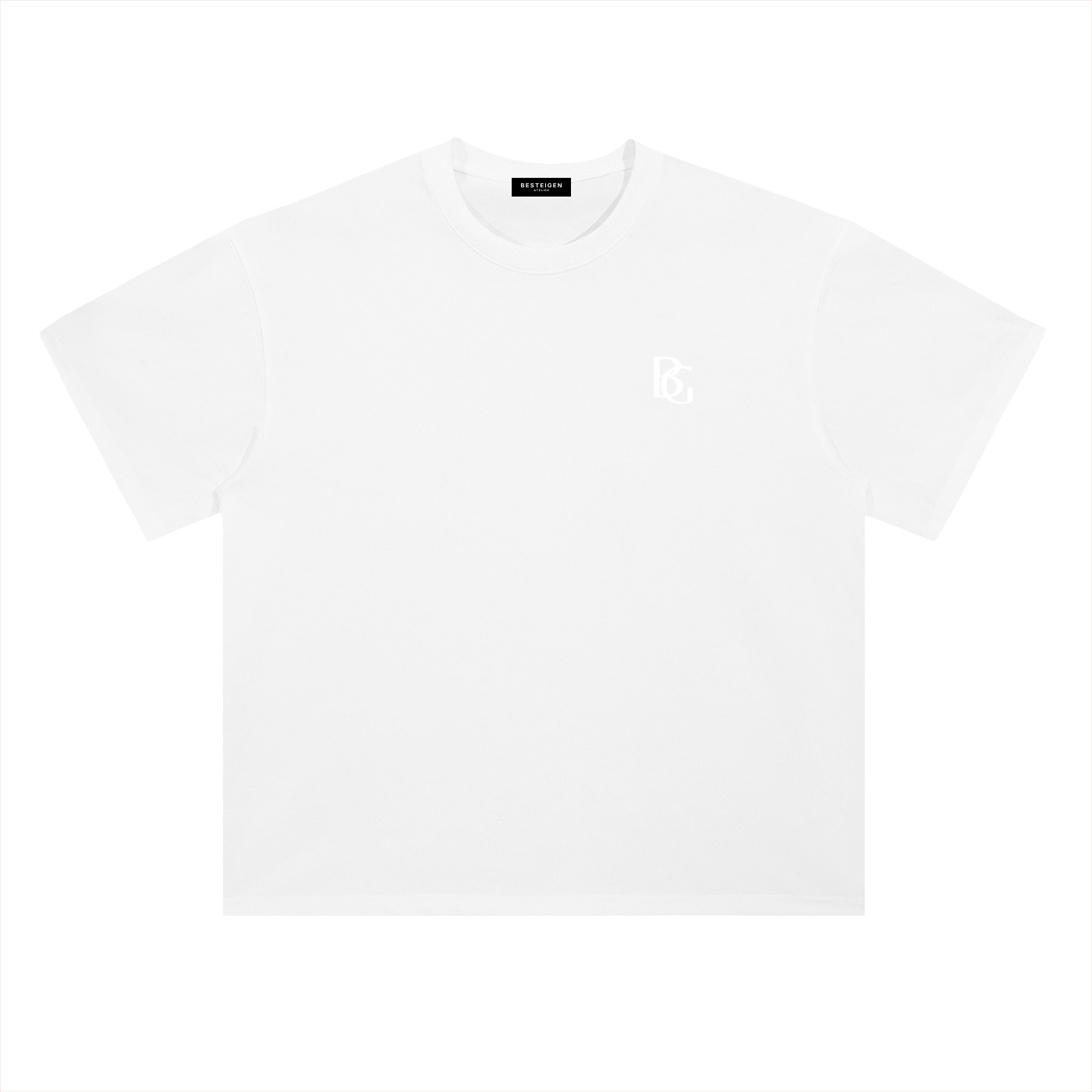 Monagram Heavyweight Drop Shoulder Cotton Tee