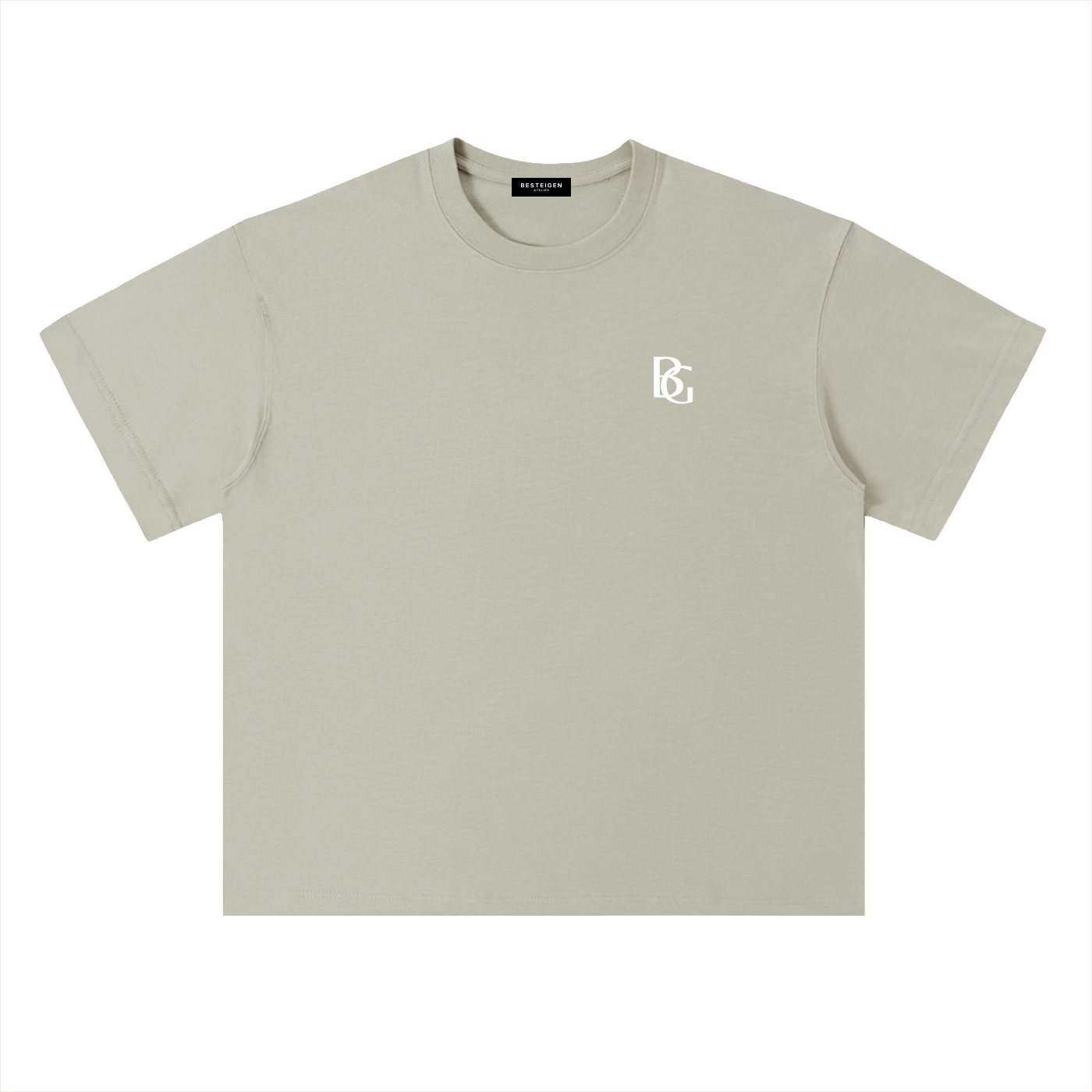 Monagram Heavyweight Drop Shoulder Cotton Tee