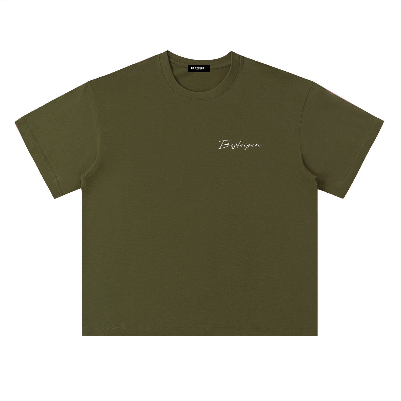 Signature Heavyweight Drop Shoulder Cotton Tee