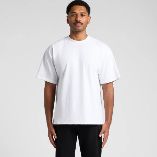 Heavy Faded Minus Signature Tee