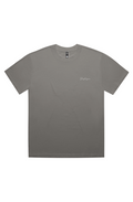 Heavy Faded Minus Script Tee