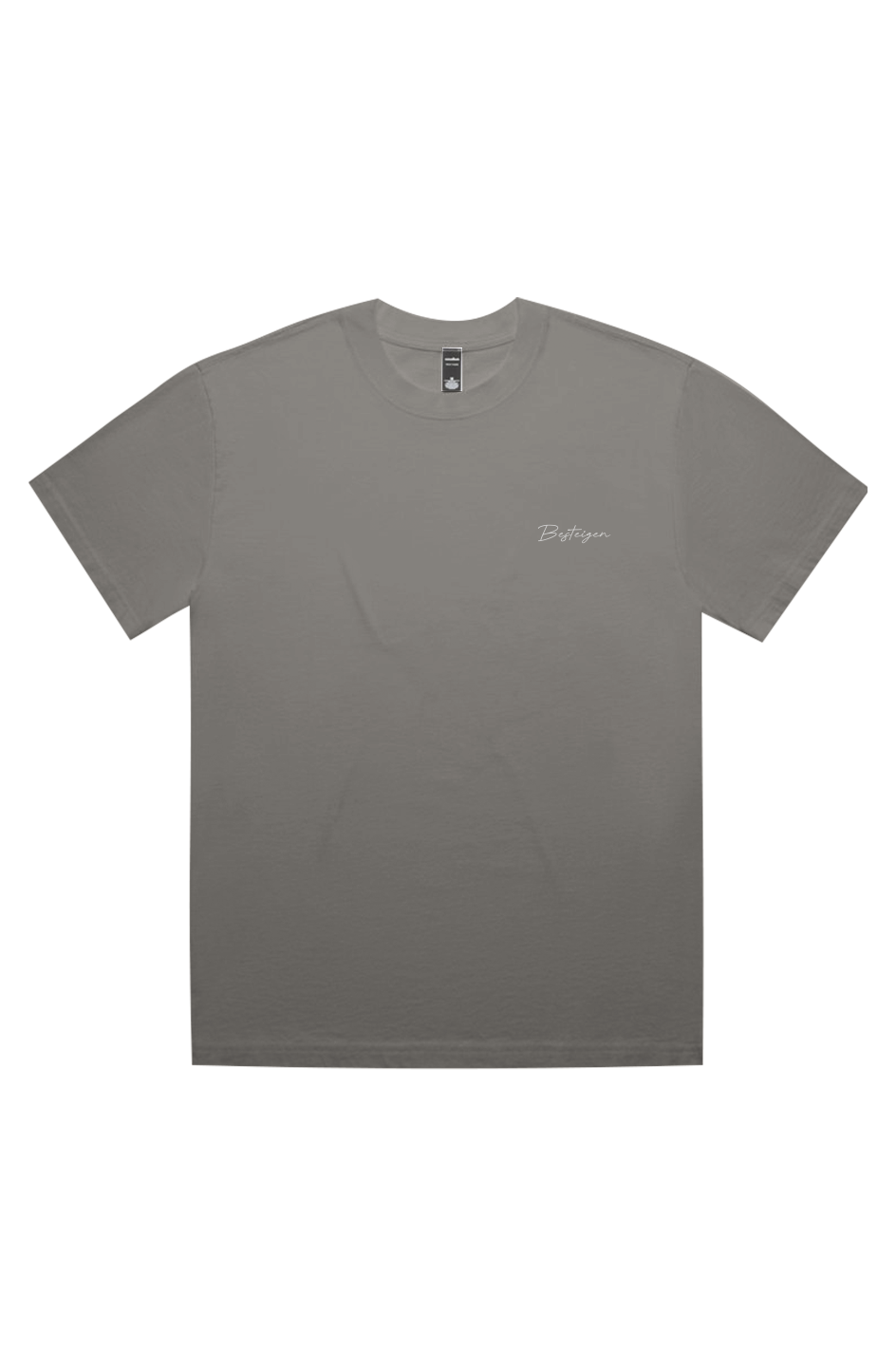 Heavy Faded Minus Script Tee