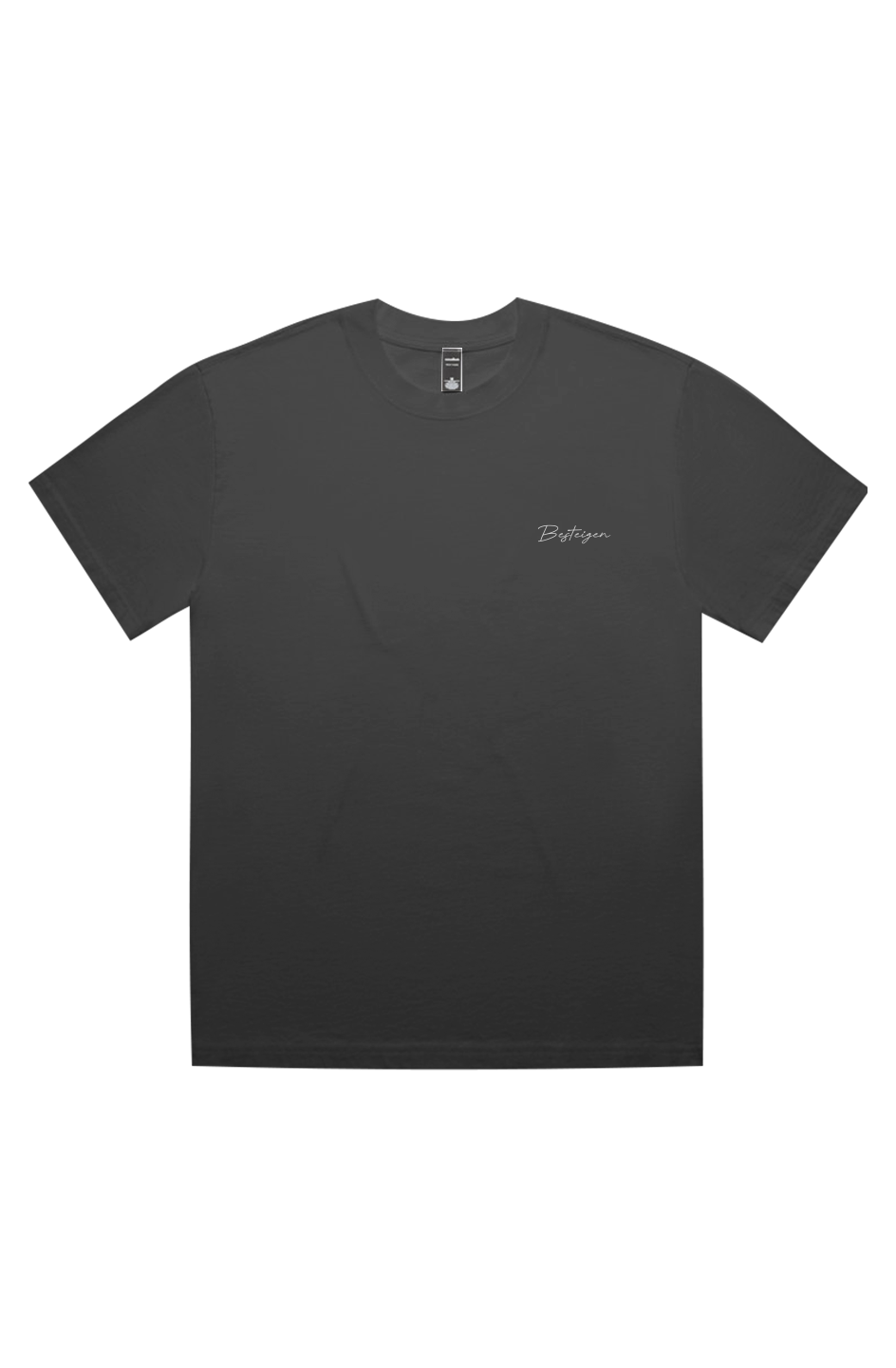 Heavy Faded Minus Script Tee