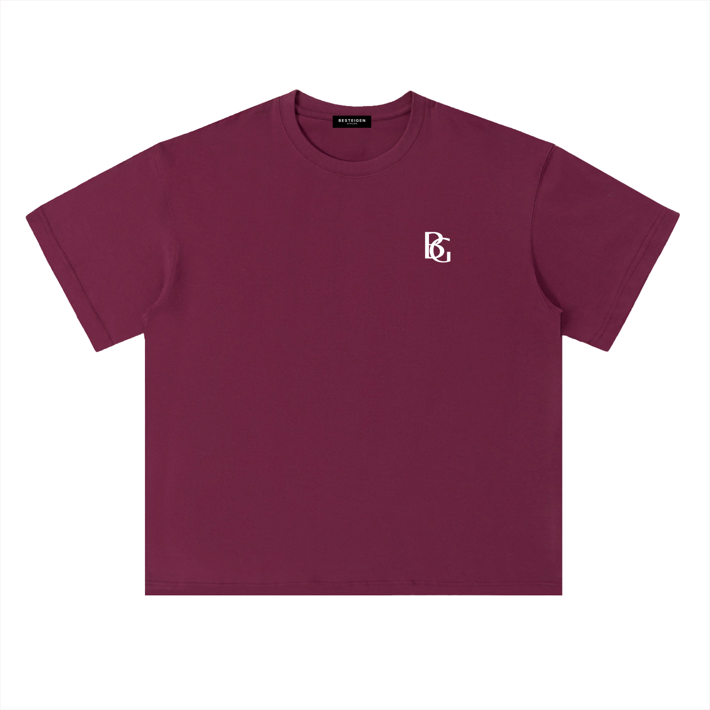 Monagram Heavyweight Drop Shoulder Cotton Tee