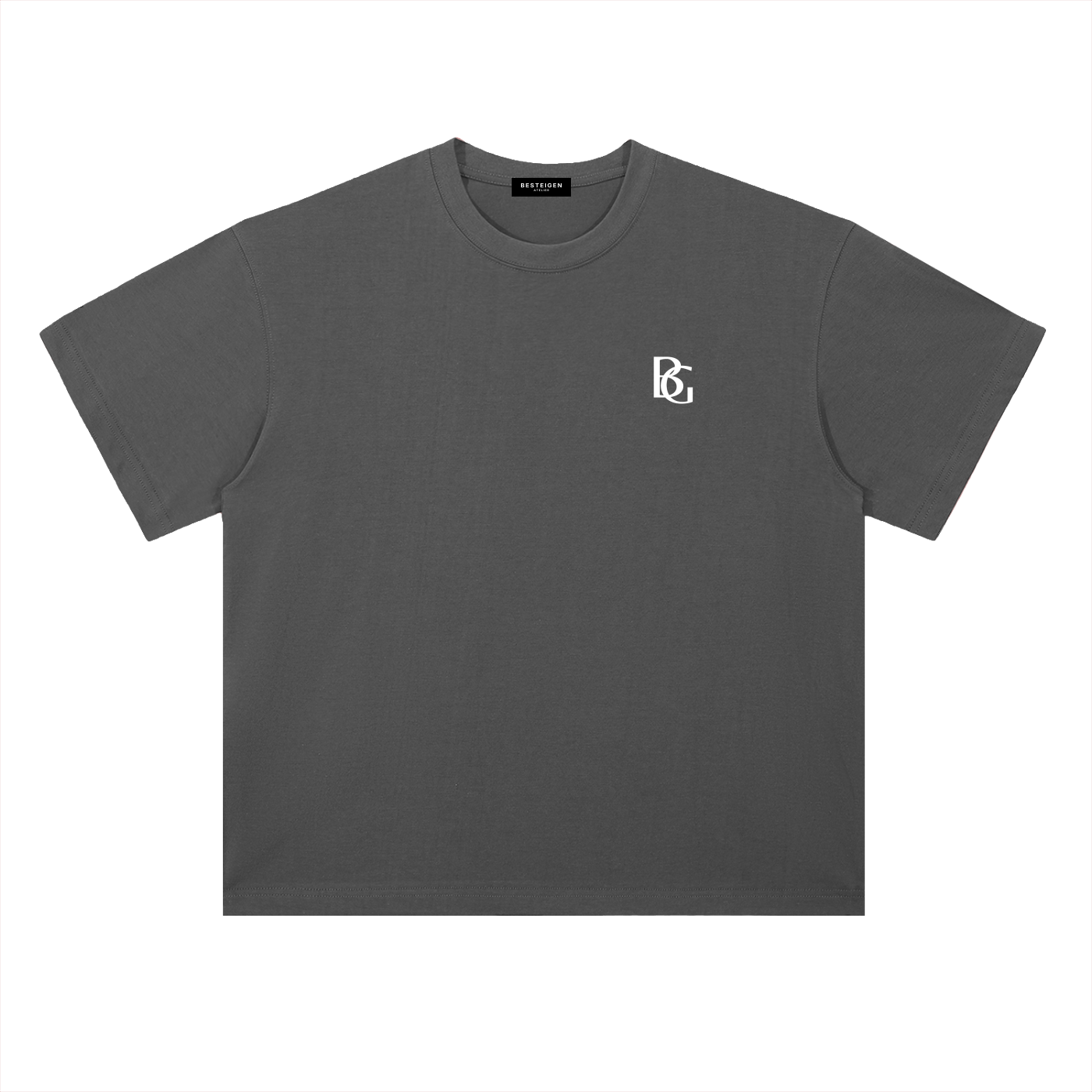 Monagram Heavyweight Drop Shoulder Cotton Tee