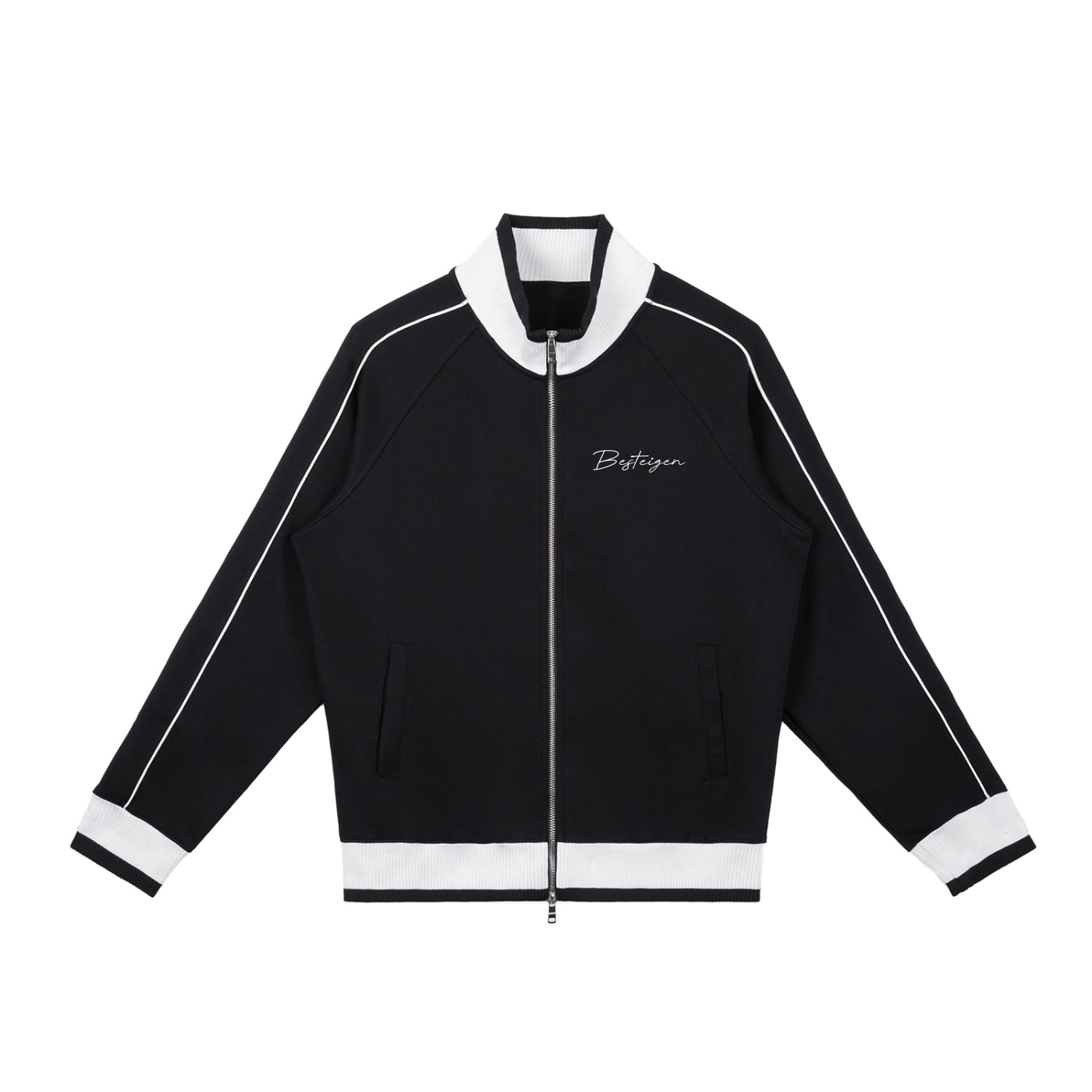 Signature Raglan Zipper Track Jacket