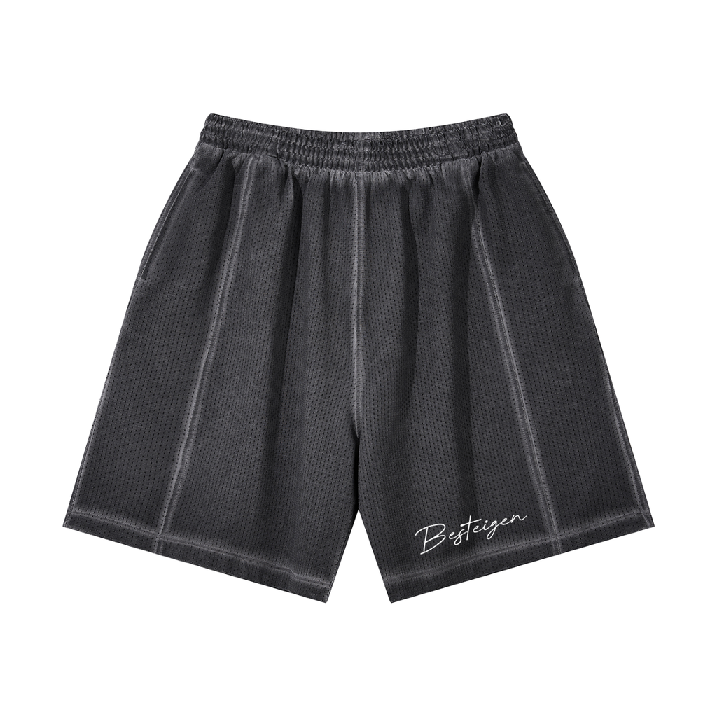 Signature Vintage Wash Mesh Shorts
