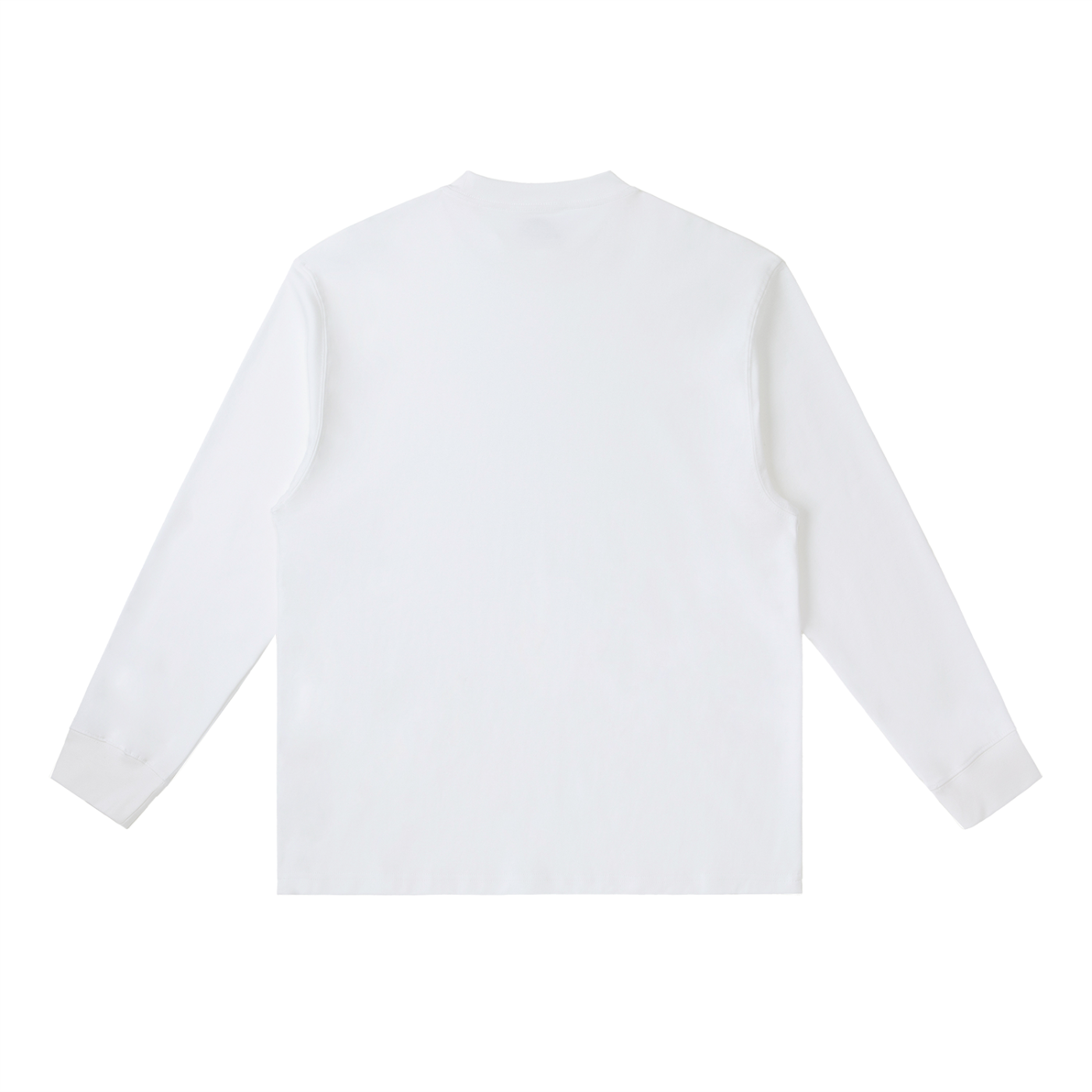 Essential Signature Crewneck Long-Sleeve Tee