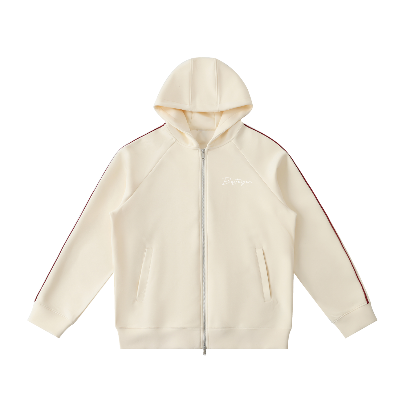 Signature Raglan Zipped Hoodie