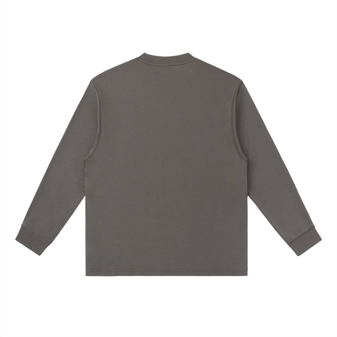 Essential Signature Crewneck Long-Sleeve Tee
