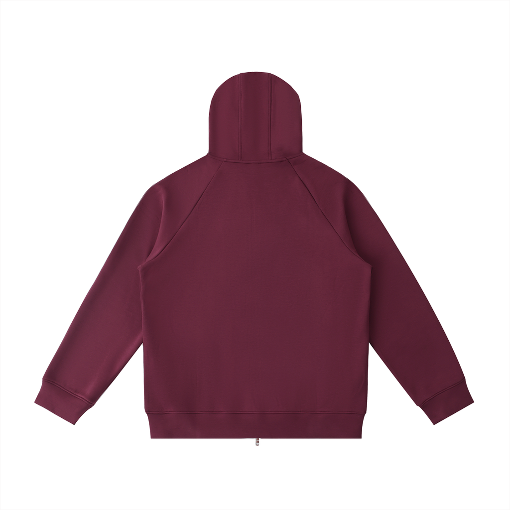 Signature Raglan Zipped Hoodie