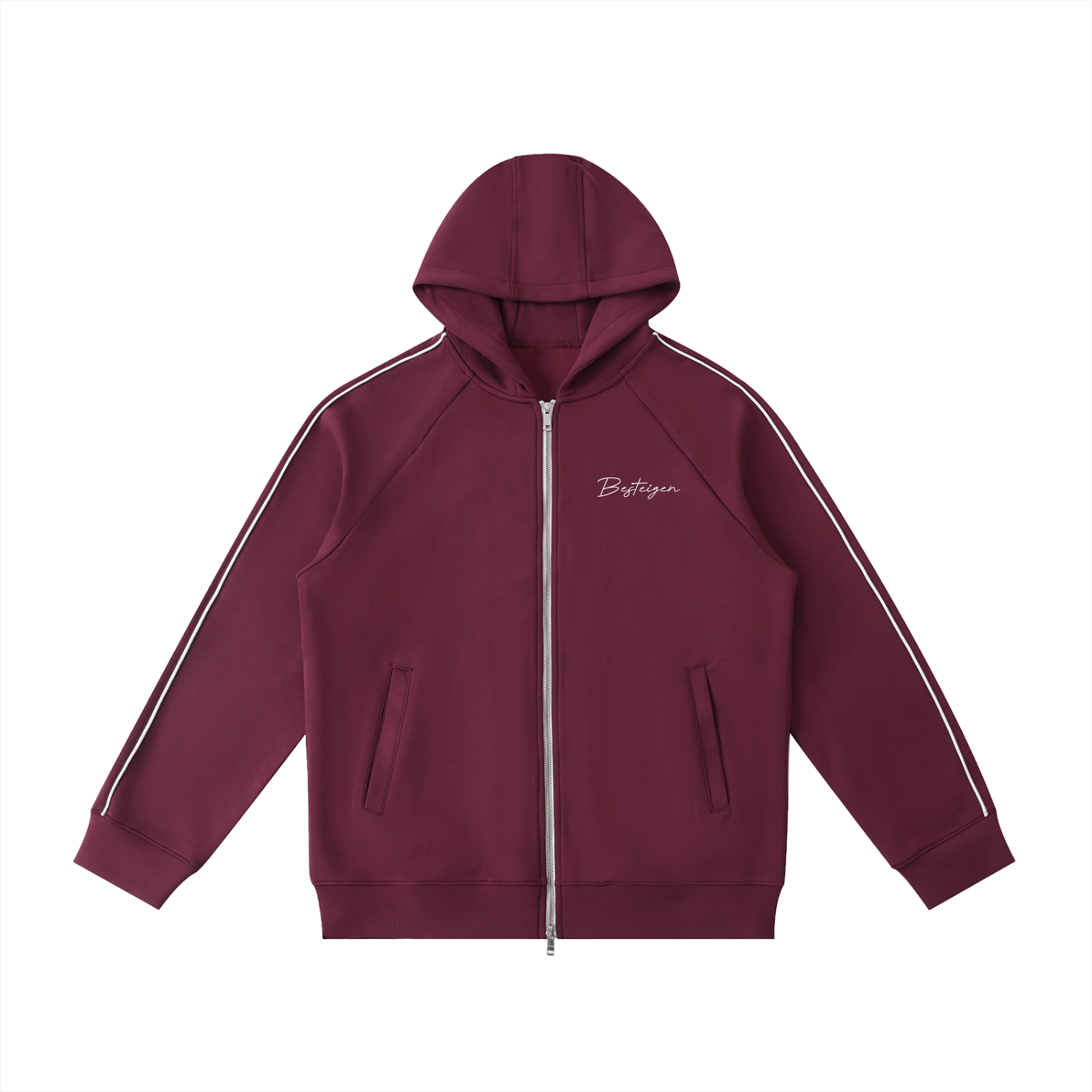 Signature Raglan Zipped Hoodie