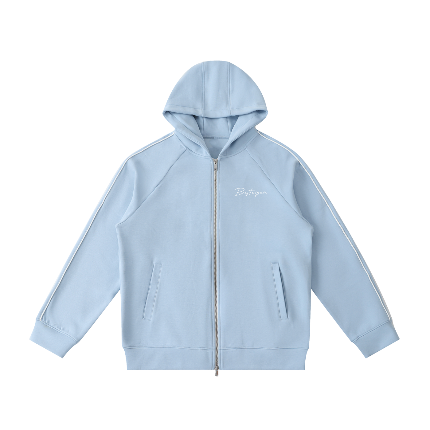 Signature Raglan Zipped Hoodie