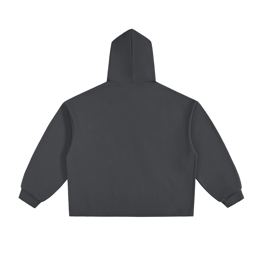 Signature Heavyweight Oversized Drawstring Hem Hoodie