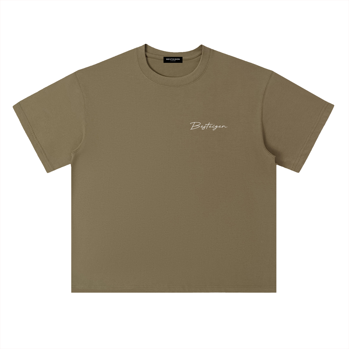 Signature Heavyweight Drop Shoulder Cotton Tee